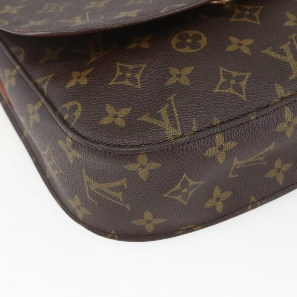 Authentic LOUIS VUITTON Monogram Saint Cloud GM Shoulder Bag M51242 LV - Picture 8 of 16